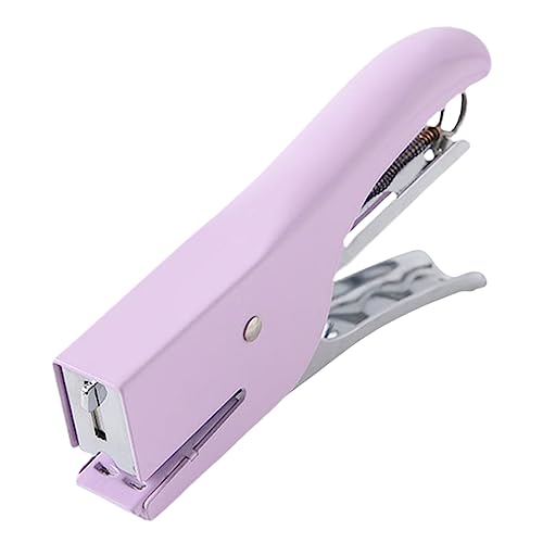DIYEAH Handhefter bürohefter büroartikel aktenmappe Arbeitssparender Hefter office supplies Broschüren Papierhefter aus Metall kompakter Aktenhefter Tragbarer Aktenhefter Haushaltshefter von DIYEAH