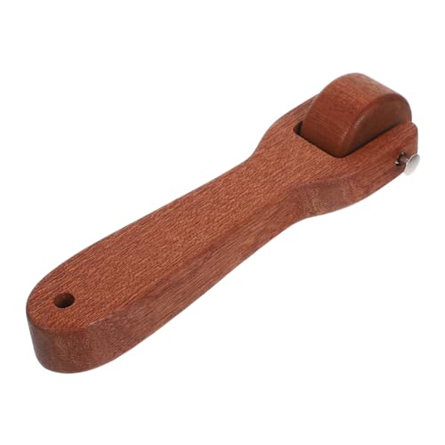 DIYEAH Handlicher Holz Presseroller für Quilten und Nähen Langlebiges Präzises Nahtroller Werkzeug zum Glatten Stoffpressen Ergonomischer Griff Vielseitig für Quilten Nähen und Tapeten von DIYEAH