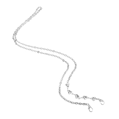 DIYEAH Handy Lanyard Schultergurt für Handtaschen Metallkette für Umhängetaschen Abnehmbarer Riemen für Geldbörsen Vielseitig Einsetzbar Taschenverlängerung und Dekoration von DIYEAH