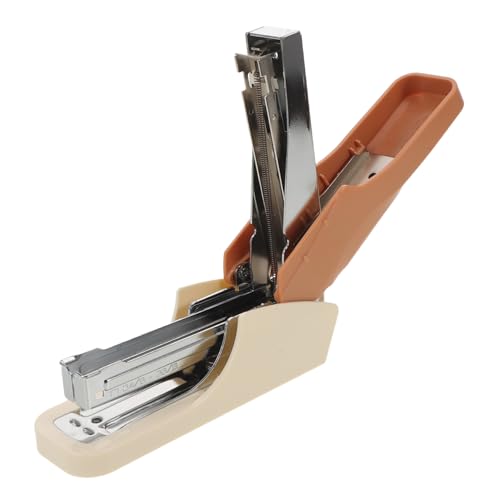 DIYEAH Heavy Duty Single Finger Desktop Stapler Tragbarer Handhefter für Schule Büro Buchbindung Zuverlässige Bindung Dicker Papierstapel Kompakter Heftgerät DIYEAH Heavy Duty Single Finger Desktop Stapler Tragbarer Handhefter für Schule Büro Buchbindung Zuverlässige Bindung Dicker Papierstapel Kompakter Heftgerät von DIYEAH