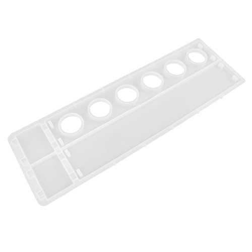 DIYEAH Herstellung Von Getränkehaltern Tablett Silikonplattenform Schalenformen Für Epoxidharz Silikonformen Für Tassenablage Schalenformen Für Epoxid-silikon Kieselgel Weiß von DIYEAH