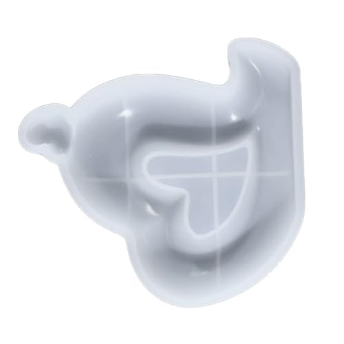 DIYEAH Herzförmige Silikonform für Diy Projekte Vielseitige Gießform für Harzschmuck Kerzenherstellung und Heimdekoration Langlebiges Silikon für Kreative Bastelarbeiten von DIYEAH