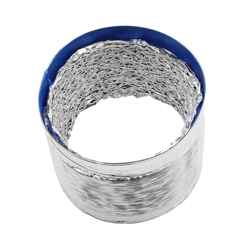DIYEAH Hochtemperaturbeständiger Doppellagiger Aluminium Lüftungsschlauch Durchmesser Flexible Abluft und Zuluftschlauch für Heizungs und Klimaanlagen Badezimmer Gewächshaus Silberfarben DIYEAH Hochtemperaturbeständiger Doppellagiger Aluminium Lüftungsschlauch Durchmesser Flexible Abluft und Zuluftschlauch für Heizungs und Klimaanlagen Badezimmer Gewächshaus Silberfarben von DIYEAH