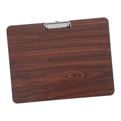 DIYEAH Holz Klemmbrett für Künstler Tragbares Zeichentablett mit Stabiler Klemme für Outdoor Skizzen und Studioarbeit Langlebiges Holz für Kreative Projekte von DIYEAH