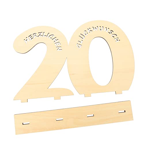 DIYEAH Holz Zahlendekoration Tischdeko Geburtstagsfeier Zahlenschilder Langlebig Kreativ Handgefertigt Langlebiges Holz für Party Tischdekoration DIYEAH Holz Zahlendekoration Tischdeko Geburtstagsfeier Zahlenschilder Langlebig Kreativ Handgefertigt Langlebiges Holz für Party Tischdekoration von DIYEAH