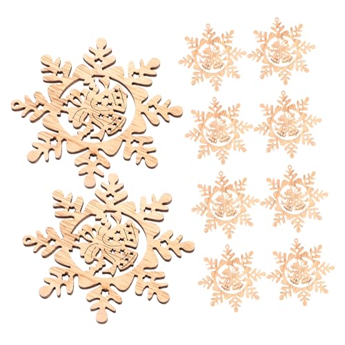 DIYEAH Holzanhänger Teilig mit Schneeflocken Diy Weihnachtsbaum Dekoration aus Holzscheiben Handbemalbar Juteschnur Vielseitig für Fenster Kamin und Geschenkgestaltung DIYEAH Holzanhänger Teilig mit Schneeflocken Diy Weihnachtsbaum Dekoration aus Holzscheiben Handbemalbar Juteschnur Vielseitig für Fenster Kamin und Geschenkgestaltung von DIYEAH