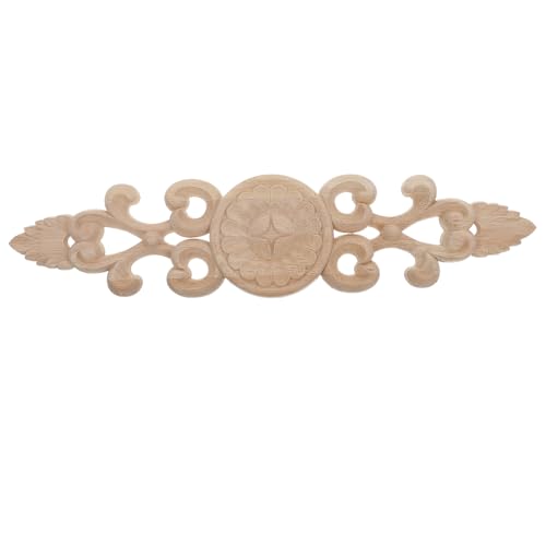 DIYEAH Holzornament Möbel Vintage Holzverzierung Schnitzerei Dekoratives Onlay für Schrank Wohnzimmer Wohnzimmertisch Dekoration Elegantes Holzdekor DIYEAH Holzornament Möbel Vintage Holzverzierung Schnitzerei Dekoratives Onlay für Schrank Wohnzimmer Wohnzimmertisch Dekoration Elegantes Holzdekor von DIYEAH