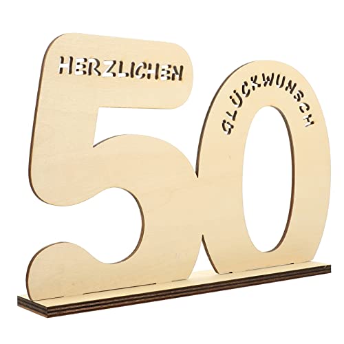 DIYEAH Holzschild Zahlendekor Geburtstagsfeier Tischdekoration aus Hochwertigem Holz Langlebig Fein Verarbeitet Vielseitig für Party Hochzeit und Geeignet DIYEAH Holzschild Zahlendekor Geburtstagsfeier Tischdekoration aus Hochwertigem Holz Langlebig Fein Verarbeitet Vielseitig für Party Hochzeit und Geeignet von DIYEAH