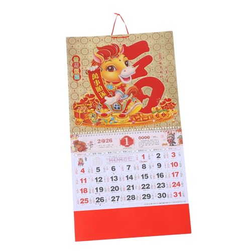 DIYEAH Jahr des Pferdekalenders Wanddekoration Flip-Terminplaner Tisch-Staffelei-Kalender monatlicher Tischkalender Monatlicher Wandkalender Kalender für die Wand Gegenkalender Papier DIYEAH Jahr des Pferdekalenders Wanddekoration Flip-Terminplaner Tisch-Staffelei-Kalender monatlicher Tischkalender Monatlicher Wandkalender Kalender für die Wand Gegenkalender Papier von DIYEAH