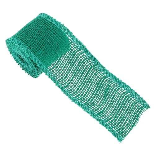 DIYEAH Jute Burlap Ribbon Roll Grün für Bastelarbeiten Hochzeits und Weihnachtsdekoration Umweltfreundliches Material für Kreative Projekte DIYEAH Jute Burlap Ribbon Roll Grün für Bastelarbeiten Hochzeits und Weihnachtsdekoration Umweltfreundliches Material für Kreative Projekte von DIYEAH