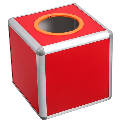 DIYEAH Kasten -Box gefälschte Tickets Tombola-Fall Tombolatrommel verlosen Boxen box gutscheinbox Behälter für Tombola Inhaber von Lottoscheinen Aluminiumlegierung rot DIYEAH Kasten -Box gefälschte Tickets Tombola-Fall Tombolatrommel verlosen Boxen box gutscheinbox Behälter für Tombola Inhaber von Lottoscheinen Aluminiumlegierung rot von DIYEAH