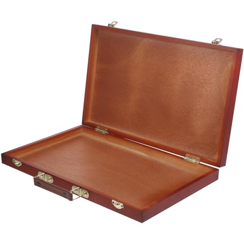 DIYEAH Kasten Holzbilderbox für klein Malerei Fall Künstler Versorgung Packpalette Gehäuse Malwerkzeugkoffer Lackierorganisator hölzern DIYEAH Kasten Holzbilderbox für klein Malerei Fall Künstler Versorgung Packpalette Gehäuse Malwerkzeugkoffer Lackierorganisator hölzern von DIYEAH