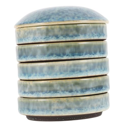 DIYEAH Keramik Mischpalette mit Deckel Glatte Oberfläche Vielseitig für Aquarell Gouache Chinesische Malerei Langlebig Staubdicht Tragbar für Präzises Farbmischen und Einfache DIYEAH Keramik Mischpalette mit Deckel Glatte Oberfläche Vielseitig für Aquarell Gouache Chinesische Malerei Langlebig Staubdicht Tragbar für Präzises Farbmischen und Einfache von DIYEAH