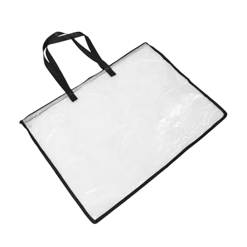 DIYEAH Klarer Poster aufbewahrungsbeutel mit Reißverschluss und Griff Verschleißfestes Kunstwerke organizer tasche für Große Poster Zeichnungen Akten für Schule Büro und Ausstellung DIYEAH Klarer Poster aufbewahrungsbeutel mit Reißverschluss und Griff Verschleißfestes Kunstwerke organizer tasche für Große Poster Zeichnungen Akten für Schule Büro und Ausstellung von DIYEAH