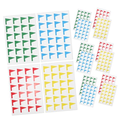 DIYEAH Kleine Flaggen Sticker Bunte Haftnotizen für Karten Planer und Kalender Lernaufkleber Markieren und Klassifizieren von und Dateien DIYEAH Kleine Flaggen Sticker Bunte Haftnotizen für Karten Planer und Kalender Lernaufkleber Markieren und Klassifizieren von und Dateien von DIYEAH