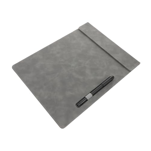 DIYEAH Klemmbrett Für Geschäftsportfolios: Pu-dokumenten-organizer Mit Stifthalter – Büro-konferenz-schreibtafel Für Besprechungsnotizen von DIYEAH