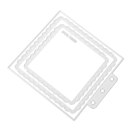 DIYEAH Kohlenstoffstahl Stanzformen für Scrapbooking und Kartenherstellung Dekorative Schneidemuster für Diy Handwerksprojekte Vielseitige Prägevorlagen Robustem Material von DIYEAH