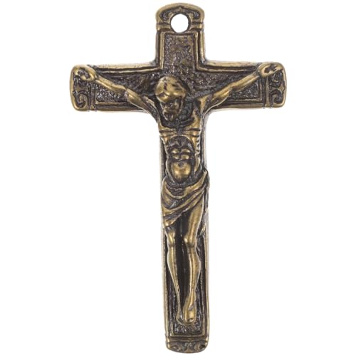 DIYEAH Kreativer Jesus Kreuz SchlüSselanhäNger Aus Kupfer Im Retro Design, Dekoratives Accessoire FüR Zuhause Oder Als Geschenk DIYEAH Kreativer Jesus Kreuz SchlüSselanhäNger Aus Kupfer Im Retro Design, Dekoratives Accessoire FüR Zuhause Oder Als Geschenk von DIYEAH