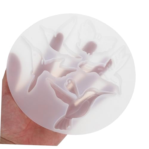 DIYEAH Kristall-Epoxy-Form Silikonformen für Epoxidharz Formen aus Silikonharz Form für Halskettenanhänger aus Harz einzigartige Silikonformen Schmuckharzformen heftige Harzform Legierung von DIYEAH