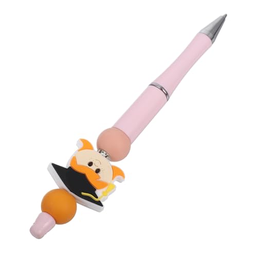 DIYEAH Kugelschreiber mit Abschlusskappen Design Beaded Graduation Pen für Graduierungsfeiern und Bürogebrauch Komfortabler Griff Langlebige Materialien Vielseitig Einsetzbar von DIYEAH