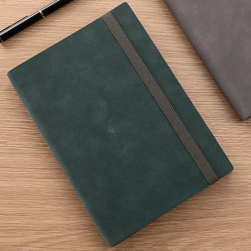 DIYEAH Leder Notizbuch Vintage Softcover Tagebuch Liniert Schreibheft für Schüler Journal Notizblock für Büro Schule Reise in Dunkelgrün DIYEAH Leder Notizbuch Vintage Softcover Tagebuch Liniert Schreibheft für Schüler Journal Notizblock für Büro Schule Reise in Dunkelgrün von DIYEAH