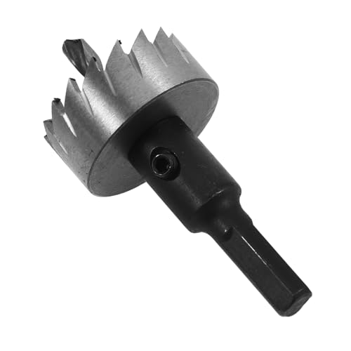 DIYEAH Lochsäge Bit Hartmetall-Bits für Metall Schneckenbohrer zum Pflanzen Bohrschnecke Gucklochbohrer Schlangenbohrer Hochgeschwindigkeitsstahl von DIYEAH