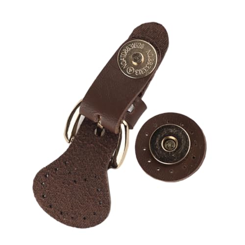 DIYEAH Magnetische Druckknopfschnallen für Handtaschen PU Leder und Metall Tiefbraun für Mäntel Jacken und Gepäck DIYEAH Magnetische Druckknopfschnallen für Handtaschen PU Leder und Metall Tiefbraun für Mäntel Jacken und Gepäck von DIYEAH
