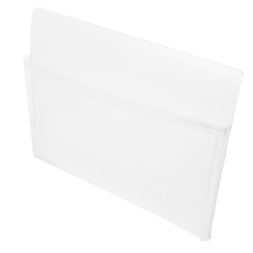 DIYEAH Magnetischer Datei und Stiftehalter Transparenter Aufbewahrungsbeutel für Whiteboard Kühlschrank und Büro mit Magneten von DIYEAH