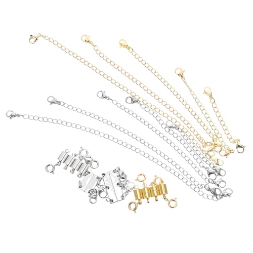 DIYEAH Magnetischer Schmuckverschluss Teilig Robust Vielseitig für Halskette Armband Fußkette DIY Schmuckherstellung DIYEAH Magnetischer Schmuckverschluss Teilig Robust Vielseitig für Halskette Armband Fußkette DIY Schmuckherstellung von DIYEAH