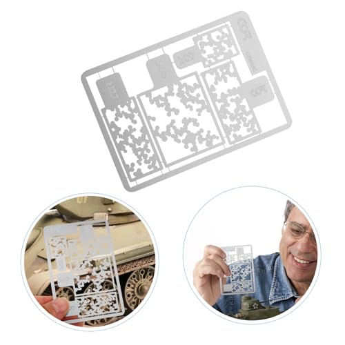 DIYEAH Malschablonen zum Basteln malvorlage Bastelvorlage Camouflage Schablone Festivalvorlage Tarnung sprühen Wiederverwendbare Tarnschablonen Tarn-Malschablonen Rostfreier Stahl Silver DIYEAH Malschablonen zum Basteln malvorlage Bastelvorlage Camouflage Schablone Festivalvorlage Tarnung sprühen Wiederverwendbare Tarnschablonen Tarn-Malschablonen Rostfreier Stahl Silver von DIYEAH