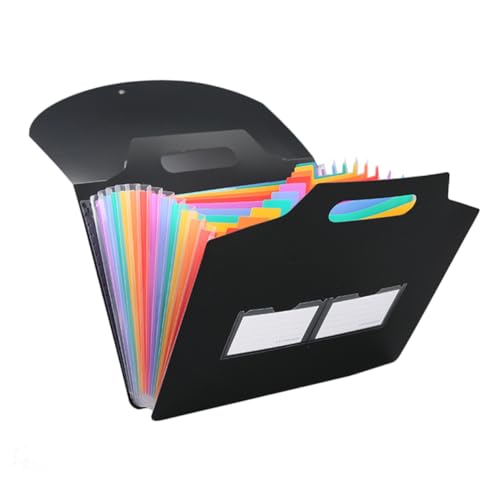 DIYEAH Mappe Falten Office-datei-organizer Speicherorganisator Akkordeon Dateiordner Pukka Stapelbar Ordner Zum Organisieren Von Dokumenten Dokumentenorganisator Tasche Unterlagen Black DIYEAH Mappe Falten Office-datei-organizer Speicherorganisator Akkordeon Dateiordner Pukka Stapelbar Ordner Zum Organisieren Von Dokumenten Dokumentenorganisator Tasche Unterlagen Black von DIYEAH