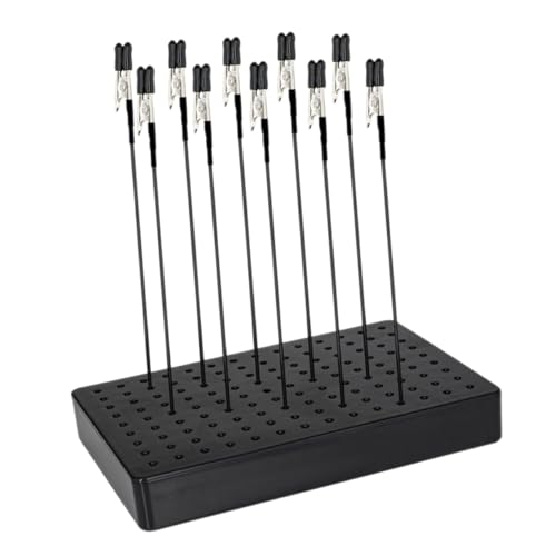 DIYEAH Memo-ordner Büroklammern Klein Binder Büroklammern Fotoclips Für Bilder Büroklammer-memo Kleine Papierklammern Büroklammern Masse Modell-lackierständer Black Rostfreier Stahl von DIYEAH