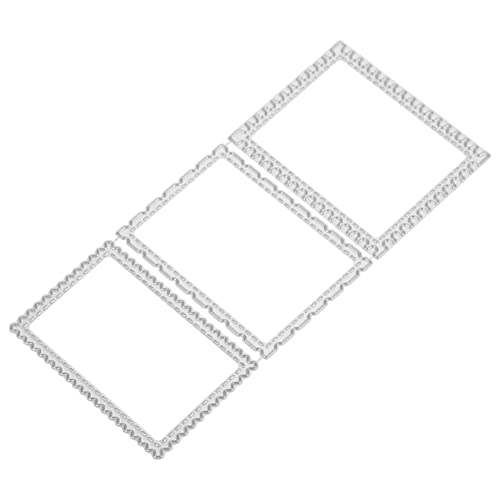 DIYEAH Messerform selber machen Schneiden Papier sterben Die Albumdekoration Scrapbooking Schneidemuster Stanzform für rechteckigen Rahmen party DIY stanzformen Kohlenstoffstahl Silver DIYEAH Messerform selber machen Schneiden Papier sterben Die Albumdekoration Scrapbooking Schneidemuster Stanzform für rechteckigen Rahmen party DIY stanzformen Kohlenstoffstahl Silver von DIYEAH
