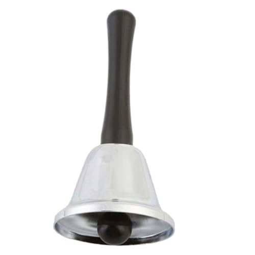 DIYEAH Metall Handglocke für Restaurantservice Robuste Tischglocke mit Ansprechendem Design für Weihnachten und Besondere Anlässe Einfach zu Bedienen und Langlebig von DIYEAH