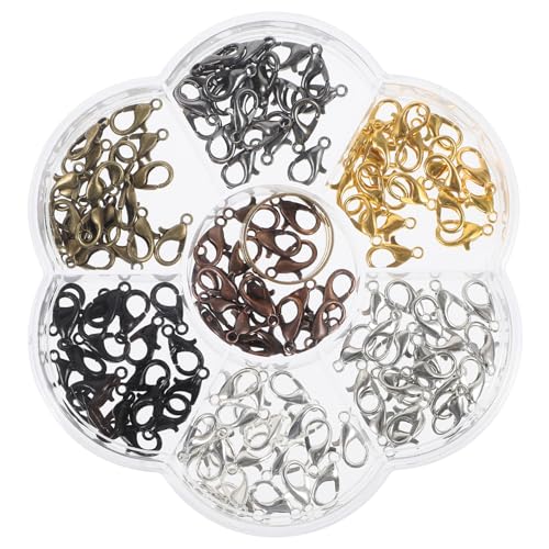 DIYEAH Metall Schmuckverschluss Lobster Clasp Für DIY Halsketten Und Armbänder Robuster Metall Klauenverschluss Für Schmuckherstellung Und Perlen Auffädeln Langlebig DIYEAH Metall Schmuckverschluss Lobster Clasp Für DIY Halsketten Und Armbänder Robuster Metall Klauenverschluss Für Schmuckherstellung Und Perlen Auffädeln Langlebig von DIYEAH