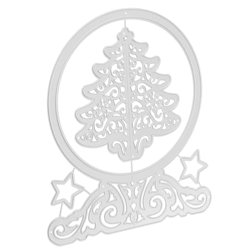 DIYEAH Metall Stanzform Weihnachtsbaum Silbern Diy Prägeschablone für Kartenherstellung Scrapbooking Album Deko Kreativ Weihnachten DIYEAH Metall Stanzform Weihnachtsbaum Silbern Diy Prägeschablone für Kartenherstellung Scrapbooking Album Deko Kreativ Weihnachten von DIYEAH