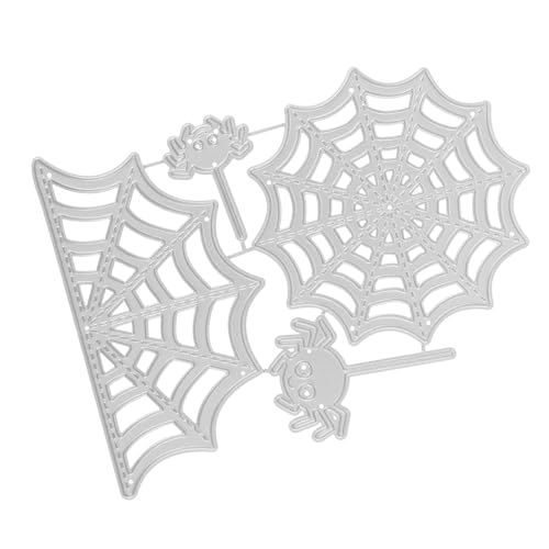 DIYEAH Metallmesserform Schablonen für Papierbastelarbeiten Muster für Jubiläumskarten Herstellung Schneiden Stanzschablone Scrapbook Stanzformen selber machen Kohlenstoffstahl Silver von DIYEAH