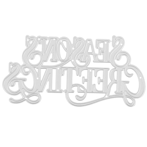 DIYEAH Metallmesserform cutter messser the craft die festu festoon festival Stanzschablonen handwerk schneiden sterben für Gruß Stanzform DIY stanzformen Stahl mit hohem Kohlenstoffgehalt von DIYEAH