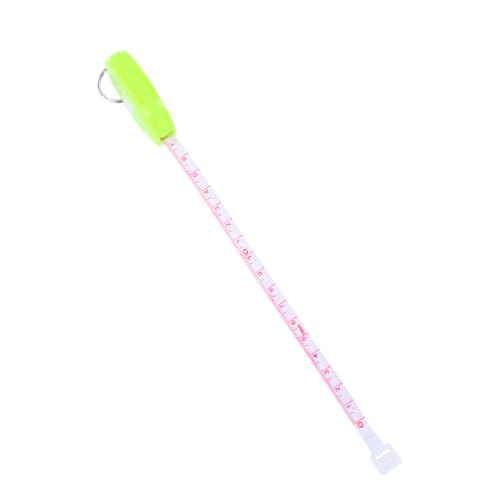DIYEAH Mini Maßband Hochpräzises Tragbares Maßband mit Ring für Zuhause und Outdoor Grün zum von Körpermaßen Langlebig und Praktisch von DIYEAH