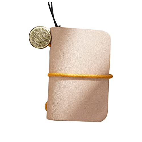 DIYEAH Mini Notizbuch Handgefertigt Tragbares Notepad für Bürobedarf Schreibzubehör für Zuhause und Weiß von DIYEAH