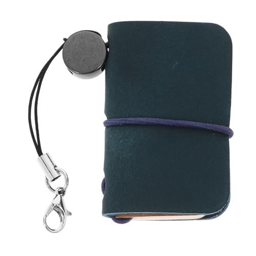 DIYEAH Mini Notizbuch Handliches Notizheft mit Hochwertigem Ölwachsleder Umschlag in Dunkelblau Praktisches Schreibblock für Schule Büro Alltag Klein und Tragbar für Notizen und DIYEAH Mini Notizbuch Handliches Notizheft mit Hochwertigem Ölwachsleder Umschlag in Dunkelblau Praktisches Schreibblock für Schule Büro Alltag Klein und Tragbar für Notizen und von DIYEAH