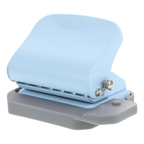 DIYEAH Mini Papierlocher Tragbarer Handlocher Metall für Studierende und zur Effizienten Organisation von Notizen und Planern von DIYEAH