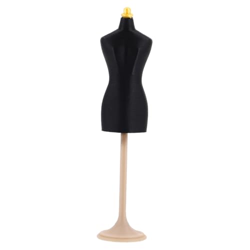 DIYEAH Miniatur Puppenständer Schwarz Stabiler Puppenhalter für Kinderkleidung Design Praktischer Doll Dress Stand zur Präsentation von Puppenkleidern Einfacher Mini Mannequin Display DIYEAH Miniatur Puppenständer Schwarz Stabiler Puppenhalter für Kinderkleidung Design Praktischer Doll Dress Stand zur Präsentation von Puppenkleidern Einfacher Mini Mannequin Display von DIYEAH