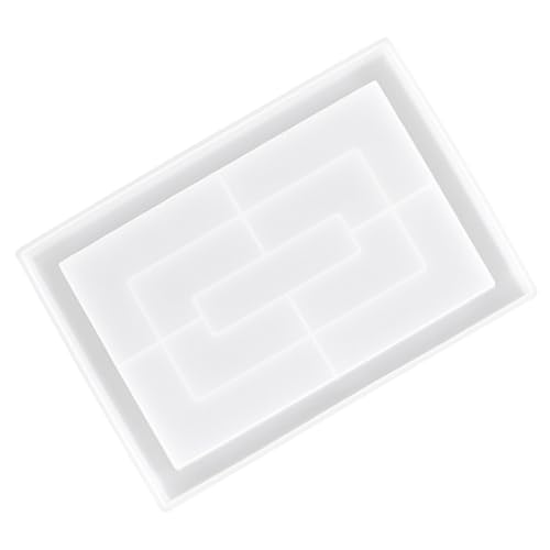 DIYEAH Multifunktionale Silikonform für Epoxidharz DIY Tray mit Blumenmotiv Robustes Langlebiges Material Vielseitig für Servierteller Snack Dekorationsplatten Kreativ Gestaltbar DIYEAH Multifunktionale Silikonform für Epoxidharz DIY Tray mit Blumenmotiv Robustes Langlebiges Material Vielseitig für Servierteller Snack Dekorationsplatten Kreativ Gestaltbar von DIYEAH