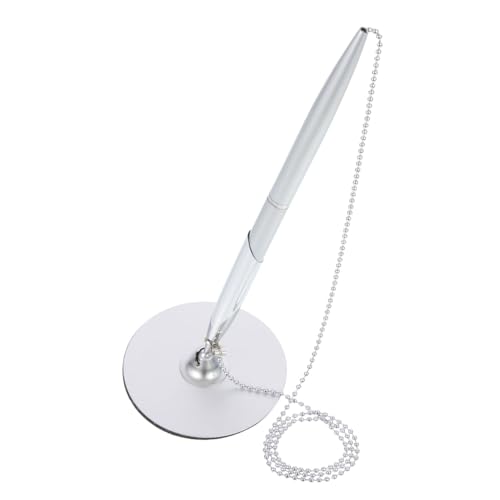 DIYEAH Multifunktionsschreibstift mit Kette Ergonomischer Kugelschreiber für Büro Bank und Hotel Design Langlebige Metallverarbeitung für Gästebücher DIYEAH Multifunktionsschreibstift mit Kette Ergonomischer Kugelschreiber für Büro Bank und Hotel Design Langlebige Metallverarbeitung für Gästebücher von DIYEAH