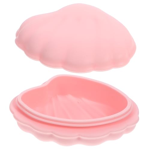 DIYEAH Muschelförmige Schmuckbox Silikon Aufbewahrungsbox für Süßigkeiten und Schmuck Kleine Geschenkbox Tragbar Farbton Rosé DIYEAH Muschelförmige Schmuckbox Silikon Aufbewahrungsbox für Süßigkeiten und Schmuck Kleine Geschenkbox Tragbar Farbton Rosé von DIYEAH