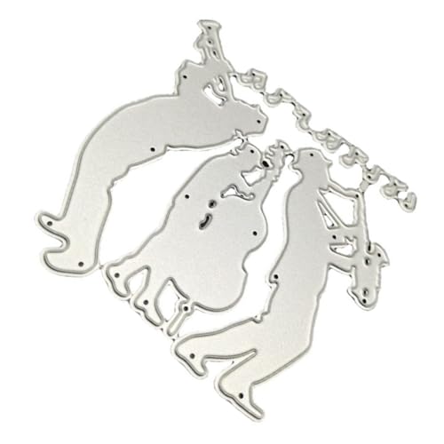 DIYEAH Musiknoten Stanzschablone aus Metall Kreative Stanzform für Kartengestaltung DIY Scrapbooking Zubehör Präzise Schneideform für Bastelarbeiten Silberfarbene Musikband Motive DIYEAH Musiknoten Stanzschablone aus Metall Kreative Stanzform für Kartengestaltung DIY Scrapbooking Zubehör Präzise Schneideform für Bastelarbeiten Silberfarbene Musikband Motive von DIYEAH