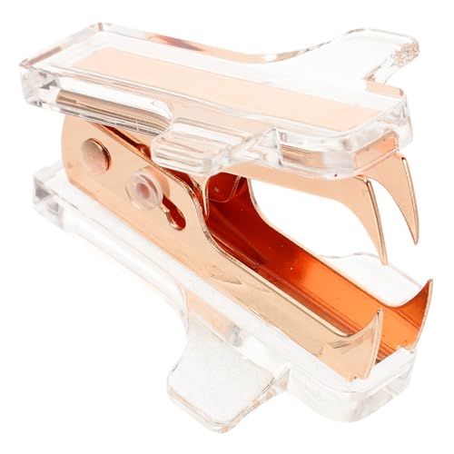DIYEAH Nagelzieher Gold Etikett Heftklammerentferner Für Studenten Hefter Mini Klammerextraktor Kleiner Klammerabzieher Produkt Büro Schrullig Stichworte Heftheber-werkzeug Rose Metall DIYEAH Nagelzieher Gold Etikett Heftklammerentferner Für Studenten Hefter Mini Klammerextraktor Kleiner Klammerabzieher Produkt Büro Schrullig Stichworte Heftheber-werkzeug Rose Metall von DIYEAH