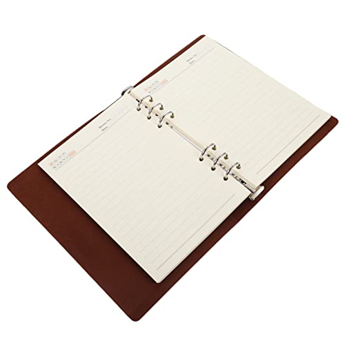 DIYEAH Notizbuch Nachfüllbar Business Notizblock aus PU Leicht und Tragbar für Notizen Tagebuch und Kreative Ideen für Büro und Studium DIYEAH Notizbuch Nachfüllbar Business Notizblock aus PU Leicht und Tragbar für Notizen Tagebuch und Kreative Ideen für Büro und Studium von DIYEAH