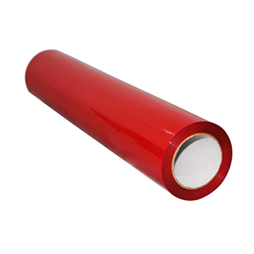 DIYEAH PU Wärmeübertragungsvinyl Rolle Glänzendes Htv Vinyl für T Shirts Sportbekleidung und Andere Stoffe Leuchtendem Rot DIYEAH PU Wärmeübertragungsvinyl Rolle Glänzendes Htv Vinyl für T Shirts Sportbekleidung und Andere Stoffe Leuchtendem Rot von DIYEAH